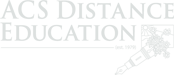 ACS Distance Education